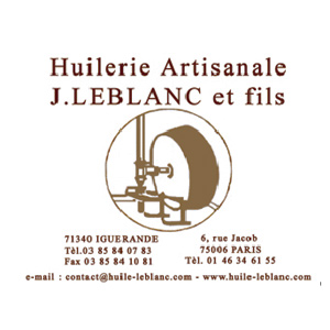 Huilerie Artisanale J LeBlanc Et Fils